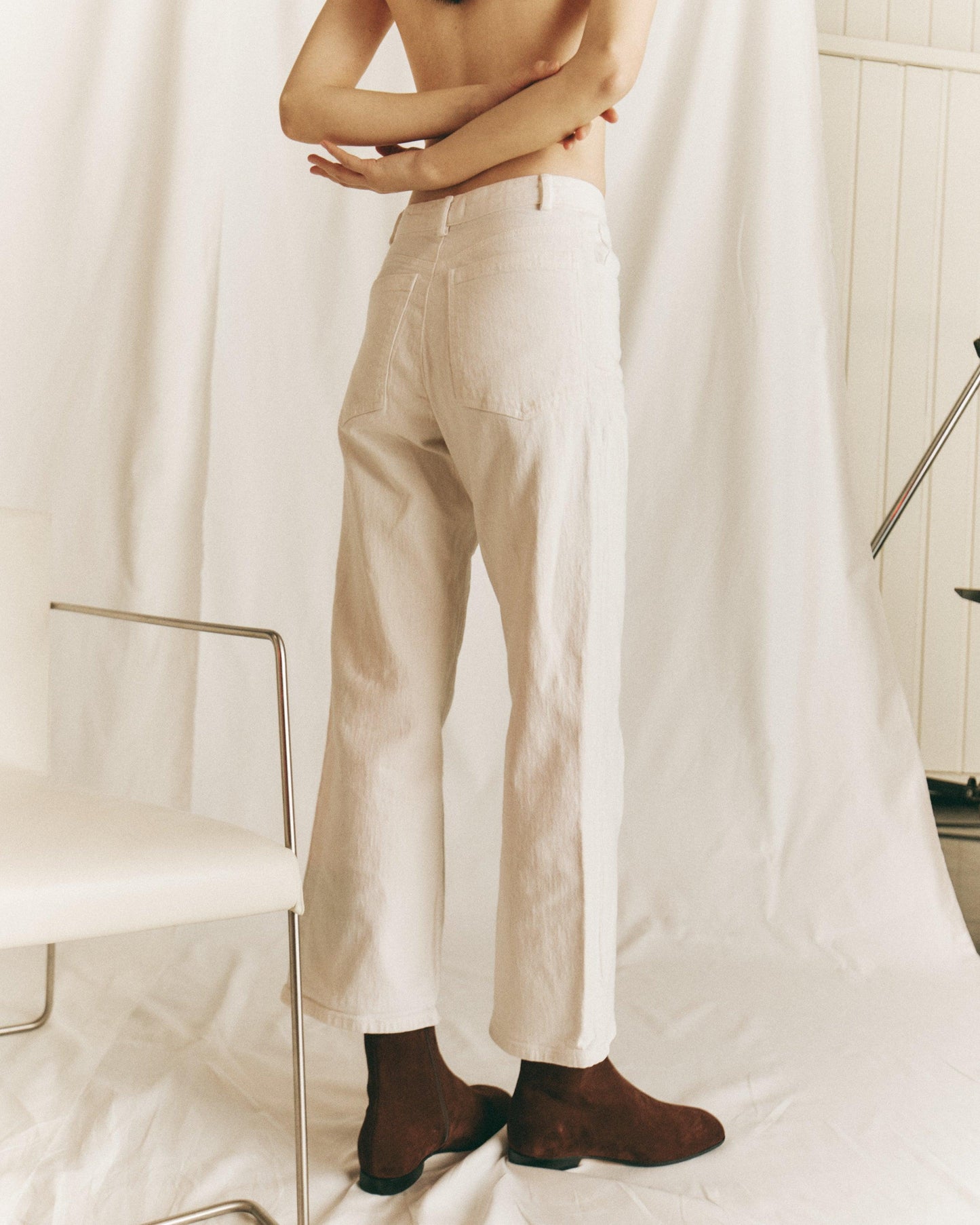 NIGHTINGALE BOOT - TEDDY Editorial Shot