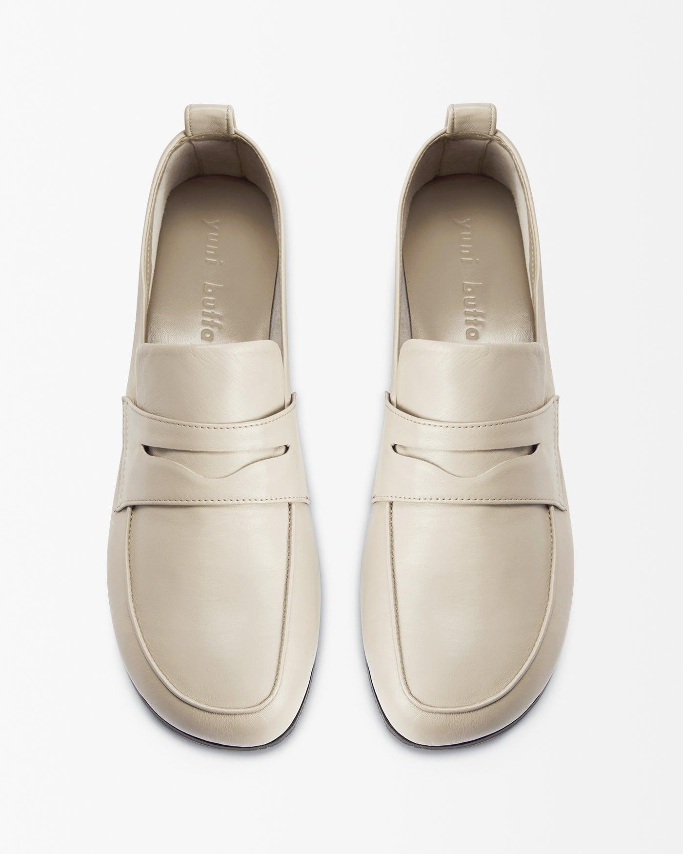 FEZ PENNY LOAFER - ECRU Top-view