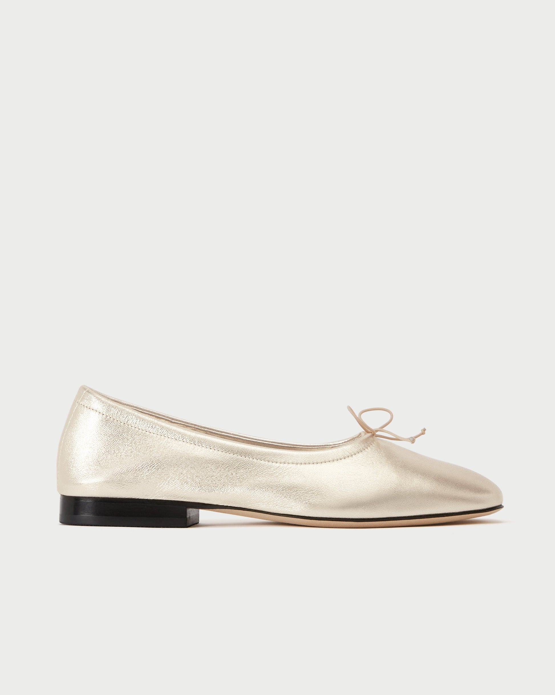 Side view of Pia Ballerina Comet flats for women