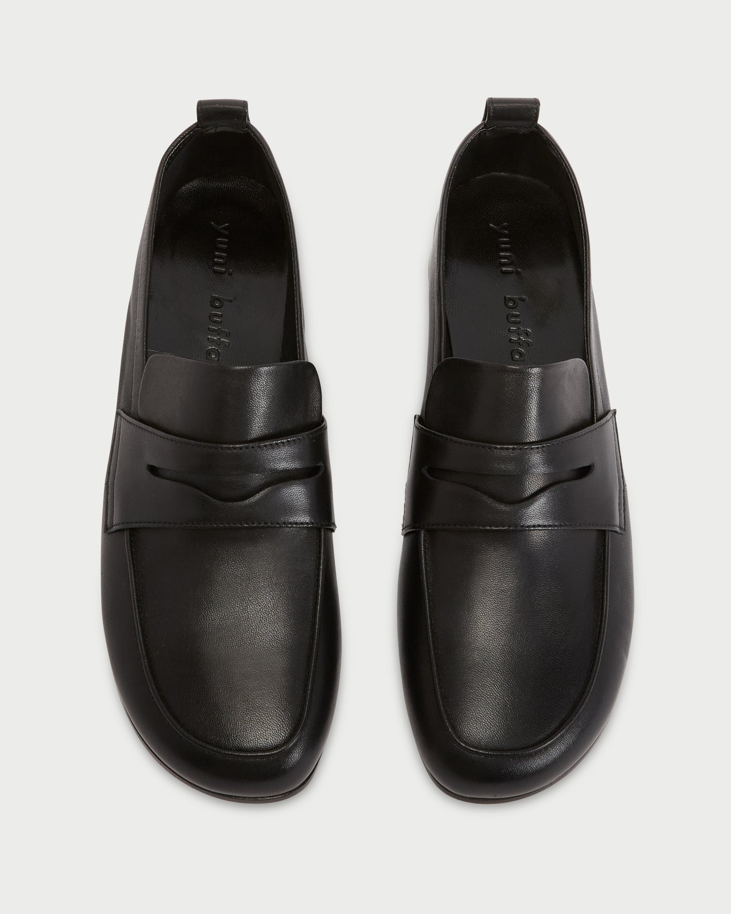 Top-view of FEZ PENNY LOAFER in BLACK