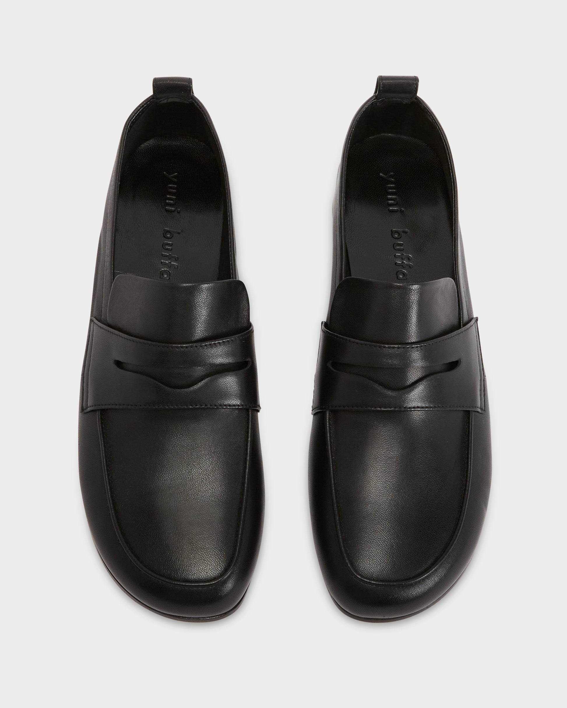 Top-view of  FEZ PENNY LOAFER in BLACK
