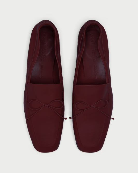 MARMI BOAT SHOE - BURGUNDY