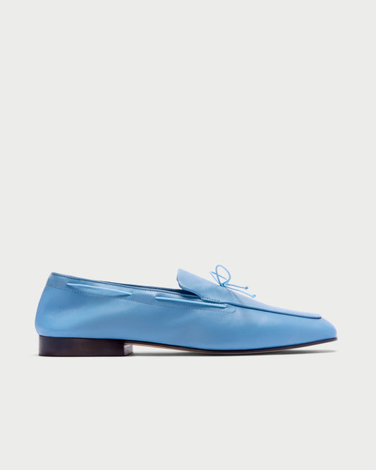 Side view of Marmi Boat Shoe in Bermuda