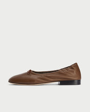 Load image into Gallery viewer, PIA | Ballerina Flat in Saddle Brown