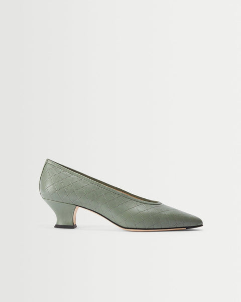 Roma Pump in Sage Green for Women | Yuni Buffa 37 / Sage Roma Pump in Sage Green for Women | Yuni Buffa 37 / Sage