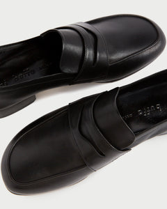 FEZ PENNY LOAFER - BLACK