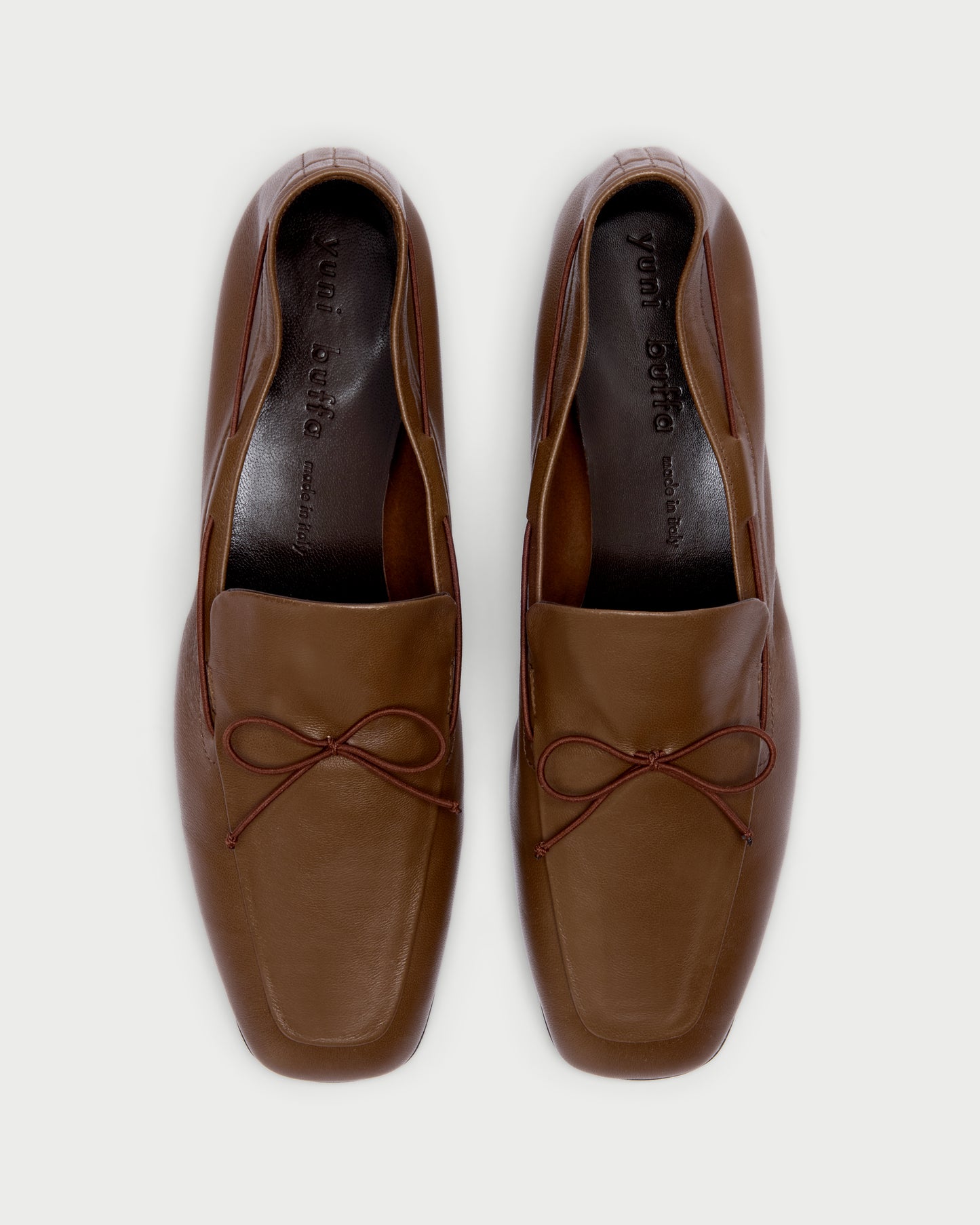 Top view of Marmi Boat Shoe in Saddle