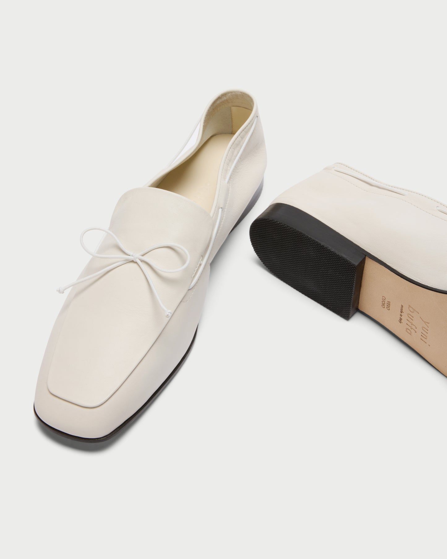 Another pair of Marmi Boat Shoe in Cloud white