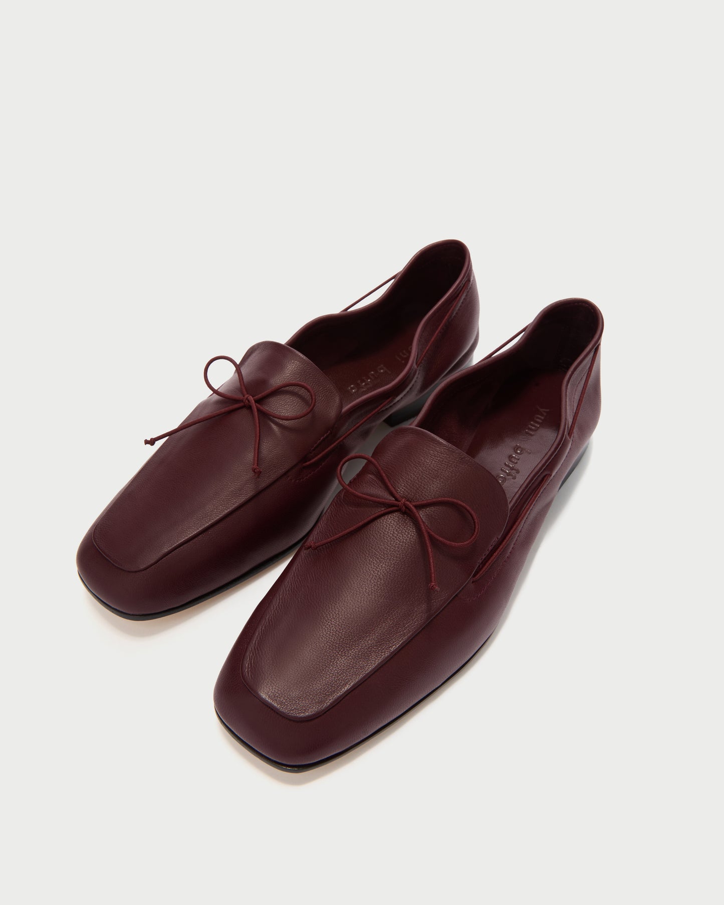 Yuni Buffa Marmi Boat Shoe Burgundy-Angle