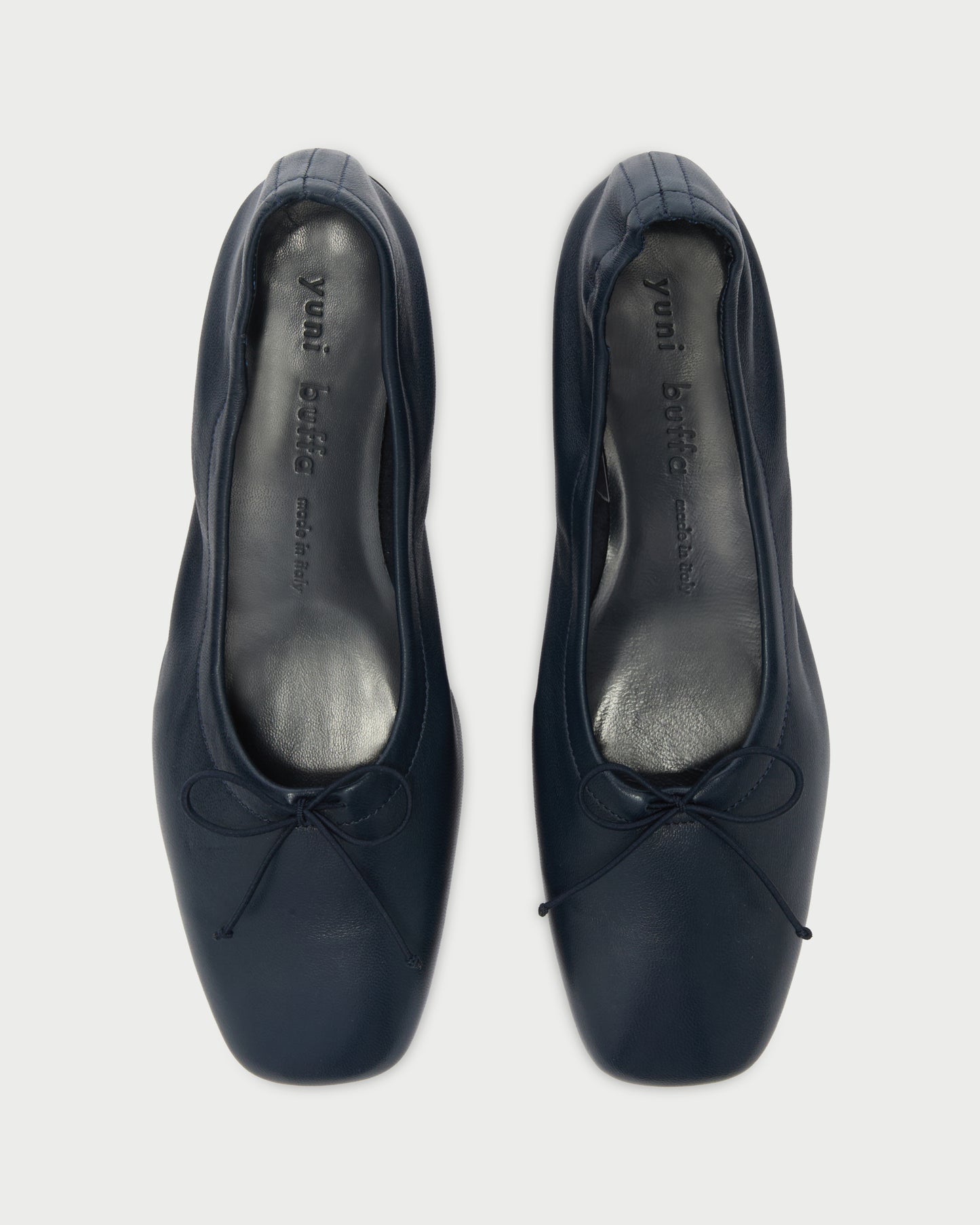 Yuni Buffa Navy Pia Ballerina PDP Top View