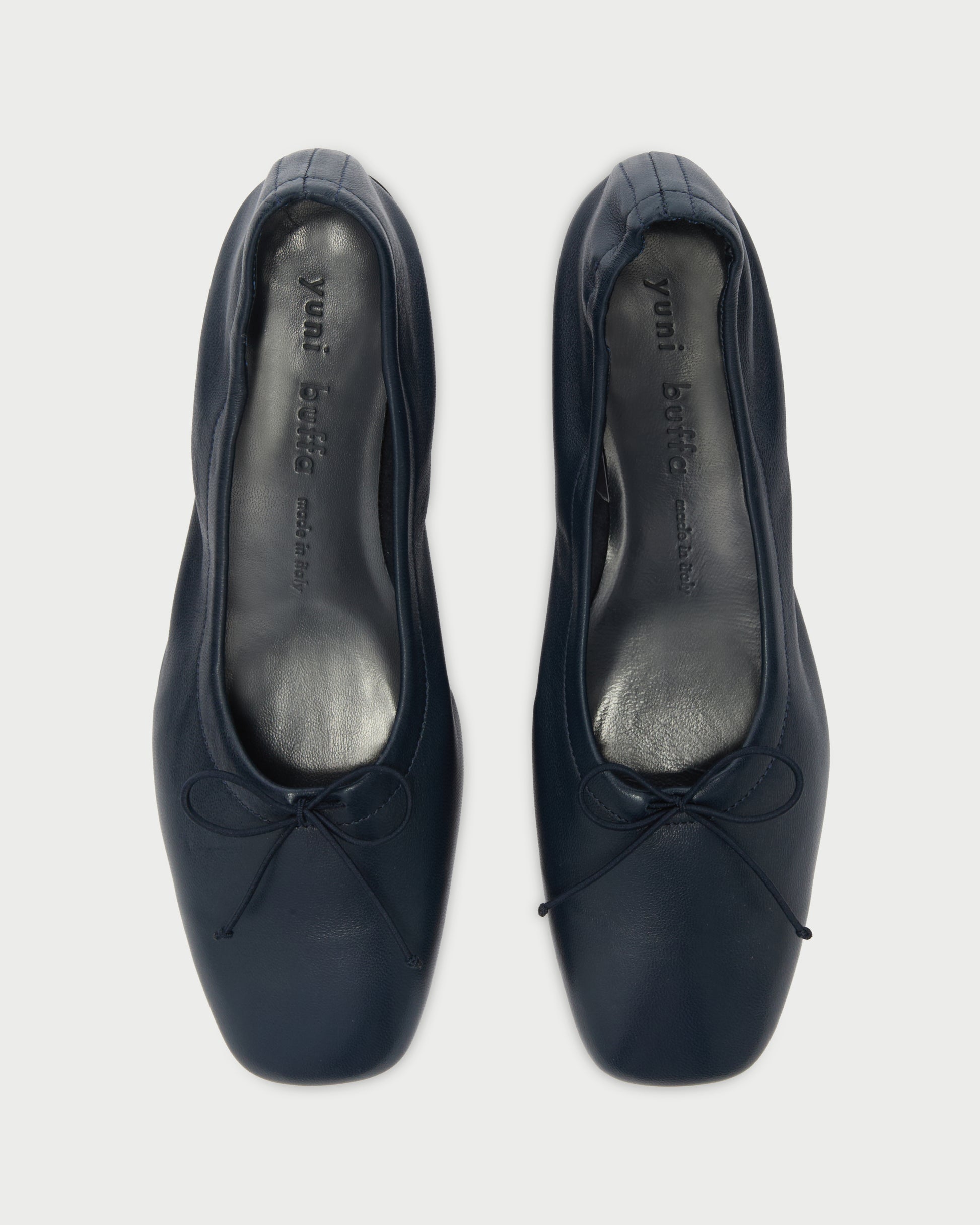 Yuni Buffa Navy Pia Ballerina PDP Top View